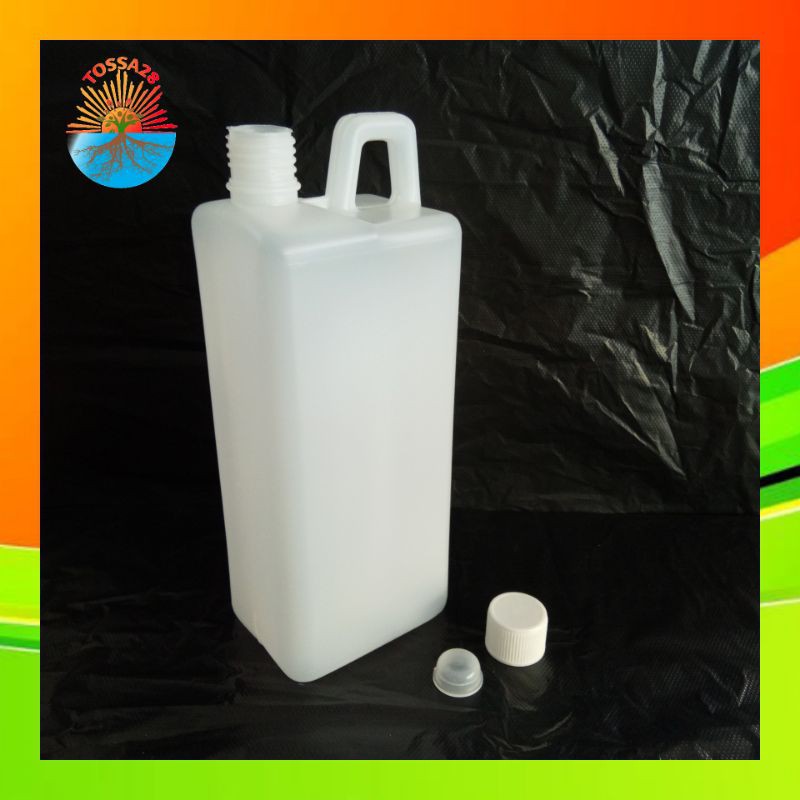 Jerigen Plastik 1 Liter (Isi 50pcs) Botol Jerigen / Dirigen Plastik