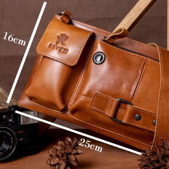 tas selempang pria kulit premium harga murah kualitas distro bayar ditempat