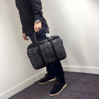 Tas Coach 71794 Men's Handbags Laptop Business Briefcases Fashion