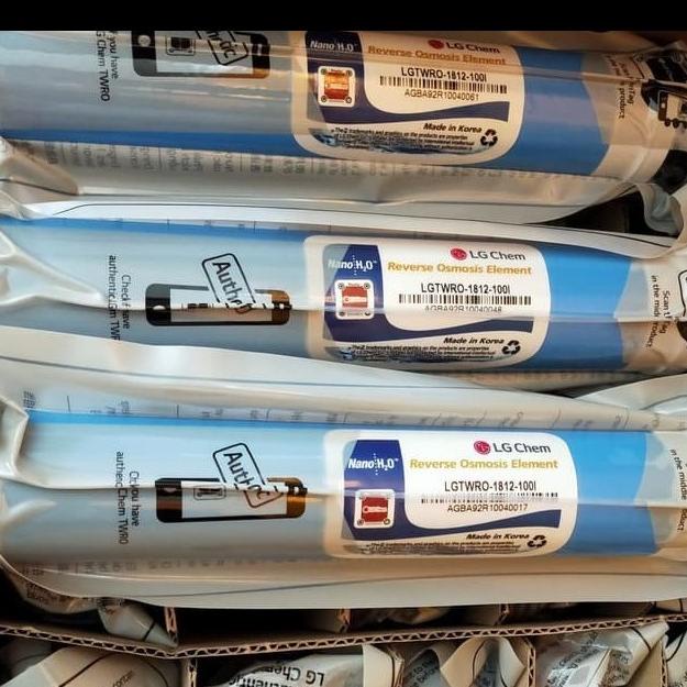 Produk Terbaik] Membran RO Reverse Osmosis LG 100 GPD - KOREA