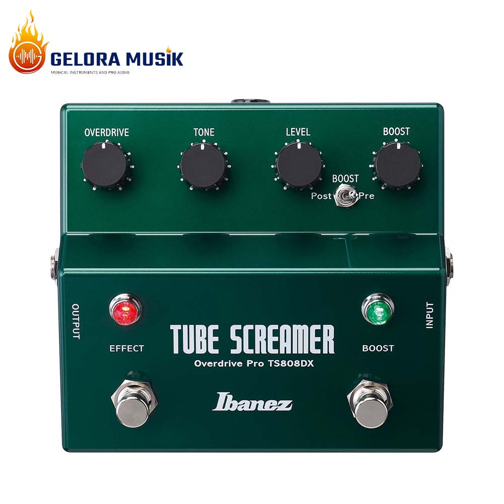 Effect Pedal Gitar Ibanez Tube Screamer TS808DX