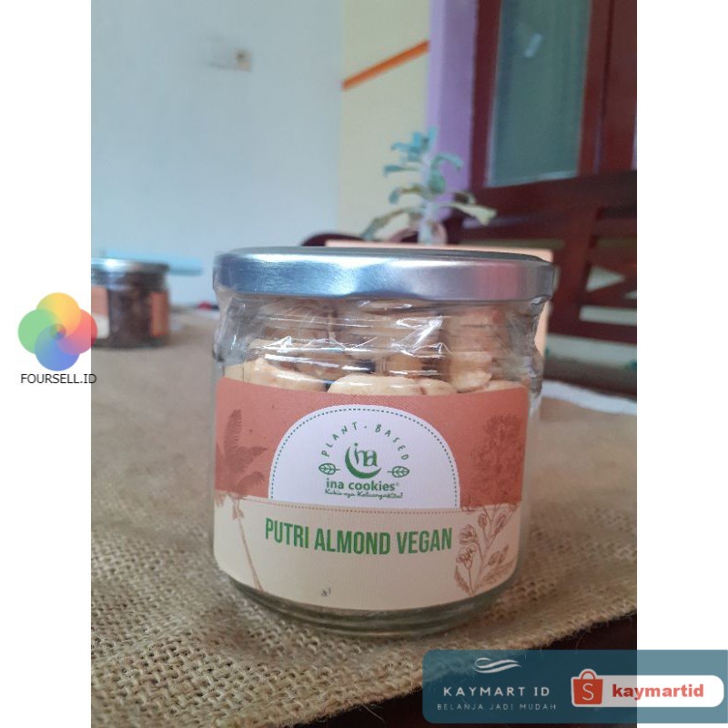 

Ina Cookies - Putri Almond Vegan jar Ina Cookies Kue Kering Oleh Oleh Bandung