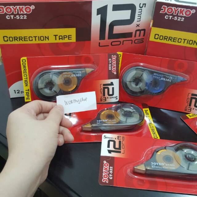

Joyko correction tape ( tipex kertas ) CT-522