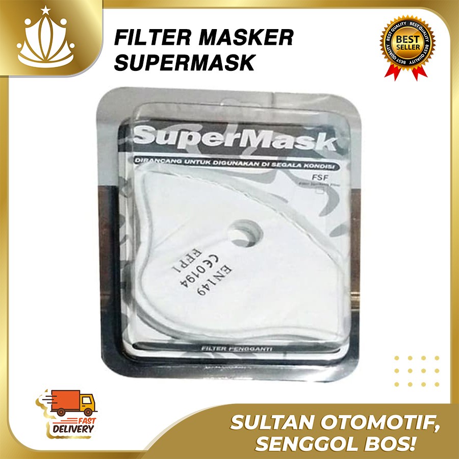 Refill masker supermask N95 / Refil Filter masker Supermask Masker Motor - 1pcs