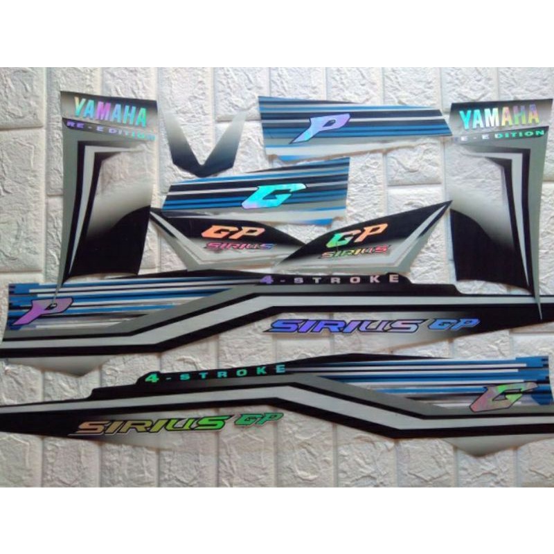 striping transparan hologram vega r new 2007