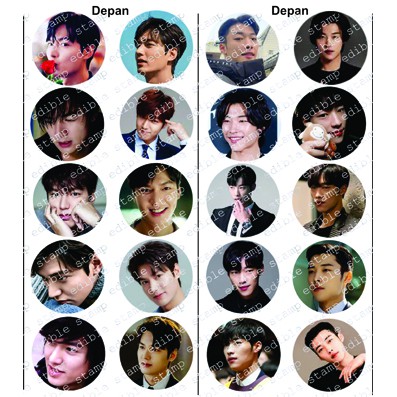 

Edible Stamp Stiker Makanan Edible Stiker Edible Image Edible Print Sticker Makanan Drakor