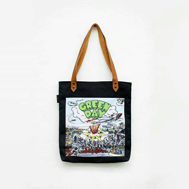 Totebag kanvas original green day