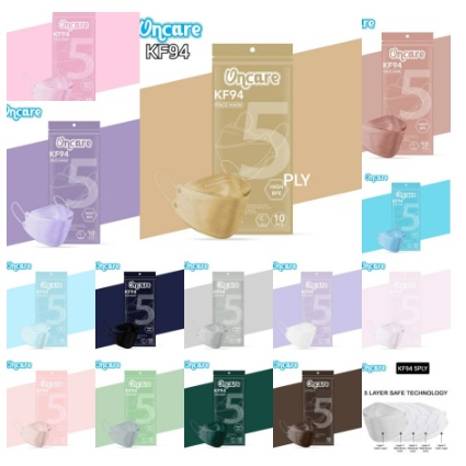 Masker KF94 Oncare Korea 4 Lapis 4Ply isi 10Pcs