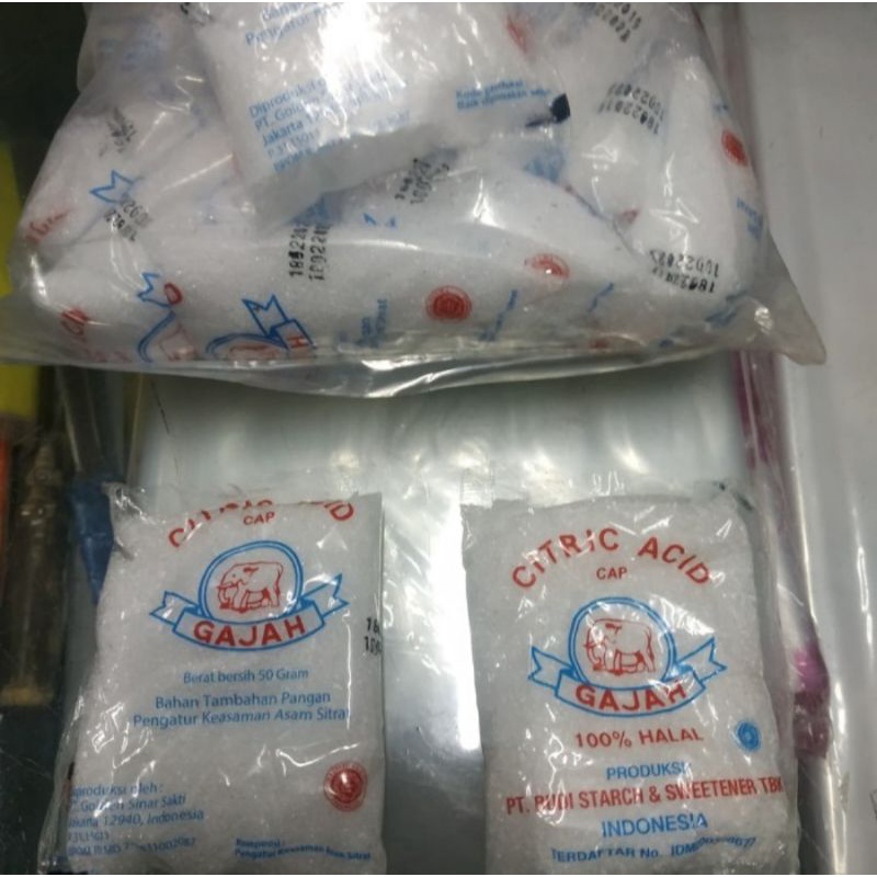 

Citric acid citrun garam asam