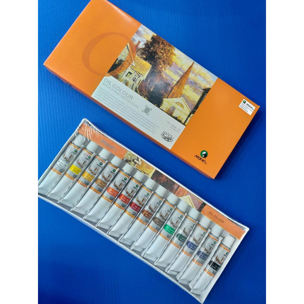 

CAT MINYAK 12 ML MARIES 14 WARNA/PTR700052414