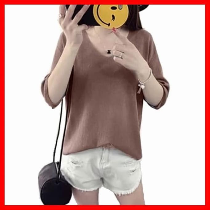 Baju Atasan Wanita Blouse Wanita Korea Putih Terbaru