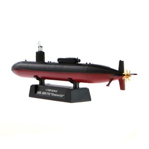Miniatur Kapal Selam Militer USS Greeneville SSN 772 Easy Model 14cm