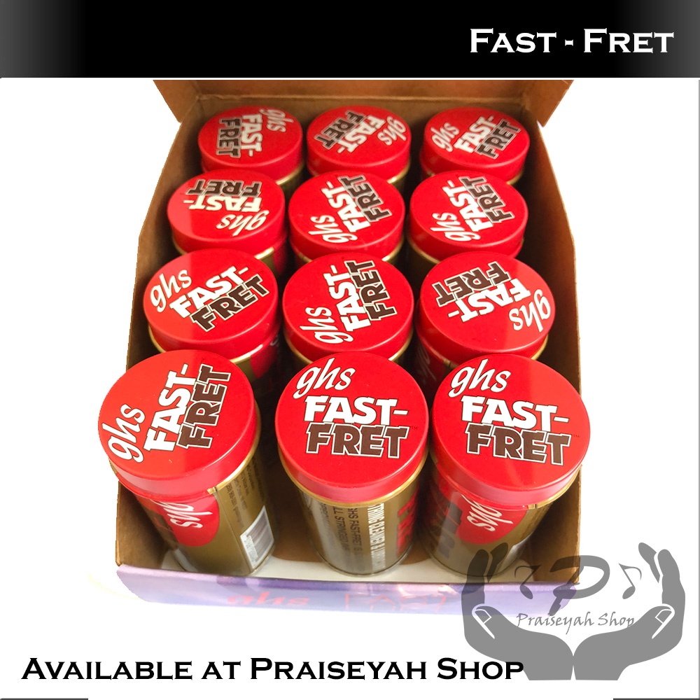 GHS Fast Fret Pembersih dan Pelumas Senar Gitar String Cleaner