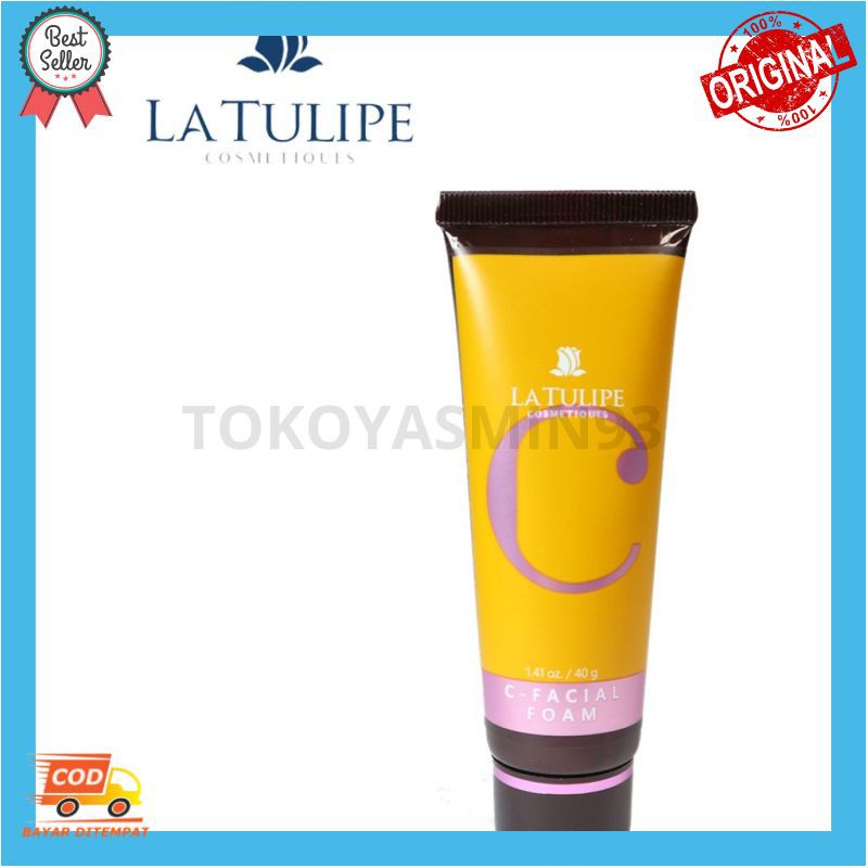 La Tulipe La Tulipe C Facial Foam Murah