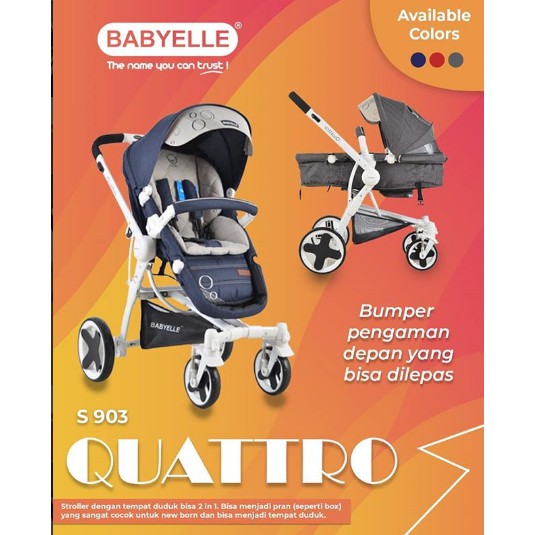 stroller baby elle quattro