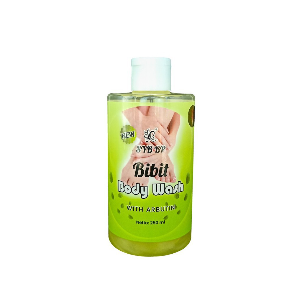 SYB BIBIT PEMUTIH BODY WASH 250ML / SABUN MANDI CAIR BIBIT PEMUTIH