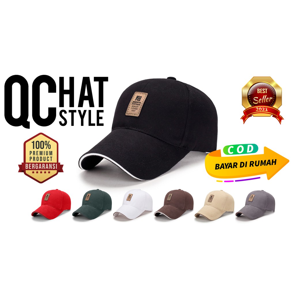 TOPI BASEBALL QC HAT CAP PRIA KOREAN STYLE