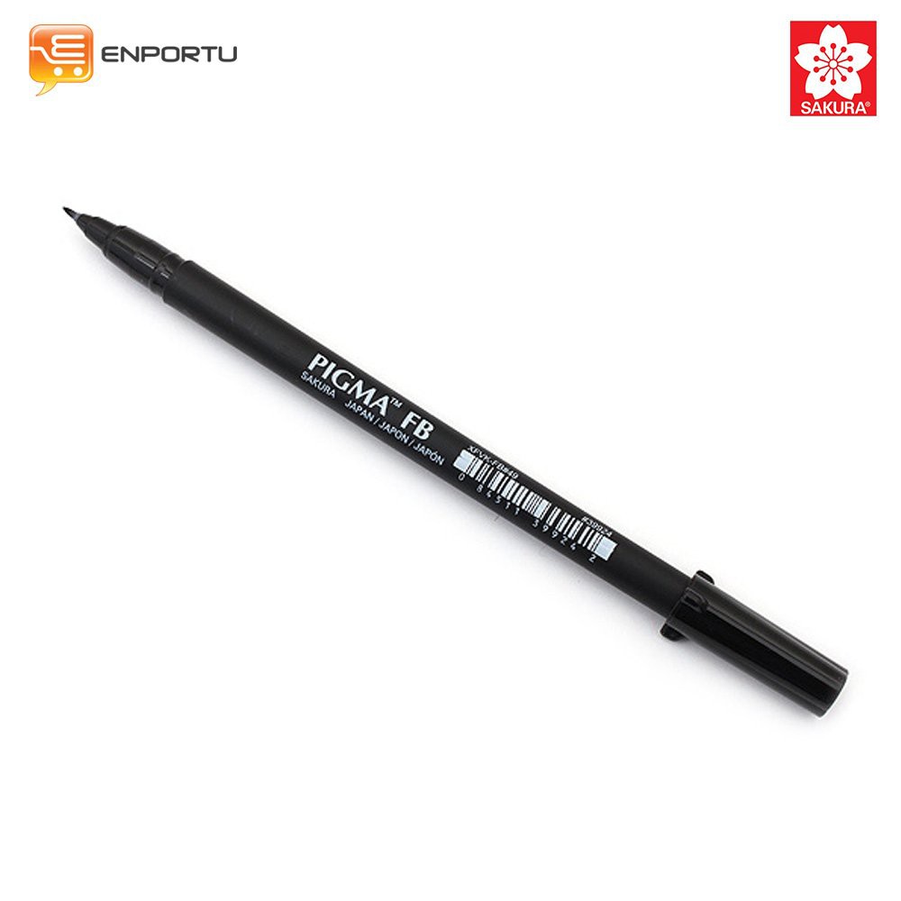 

Star SAKURA Pigma Professional Brush Pen - Fine Black Trendi