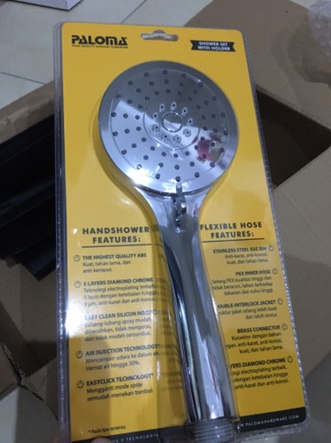 Paloma Ssp 2303 Shower Set Handshower Mandi Hand Shower Kepala Shower Head Air Paket