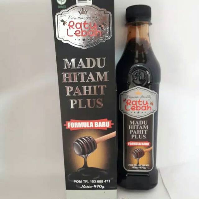 Madu Hitam Pahit Propolis Ratu Lebah