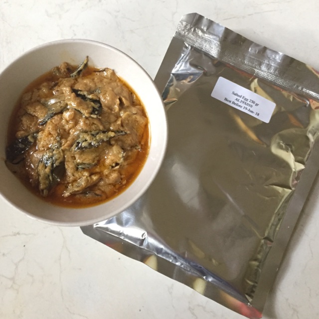 

Salted egg sauce lengkap daun kari halal MUI