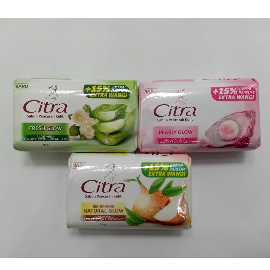 ✦SINAR✦ Citra Sabun Batang | Sabun Mandi | Soap Bar 70gr