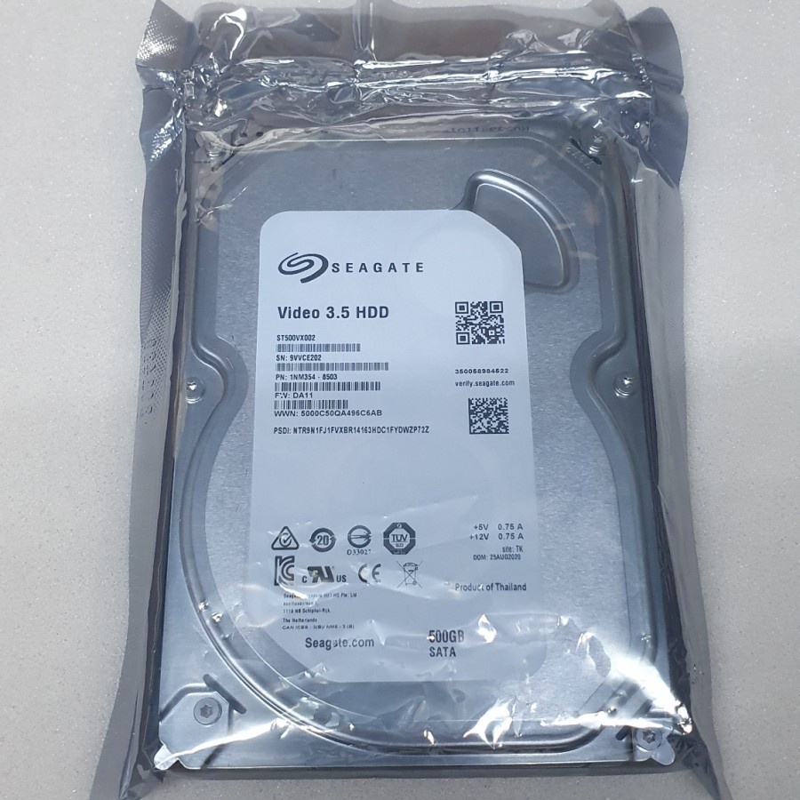 Harddisk Internal CCTV 500GB Seagate Video