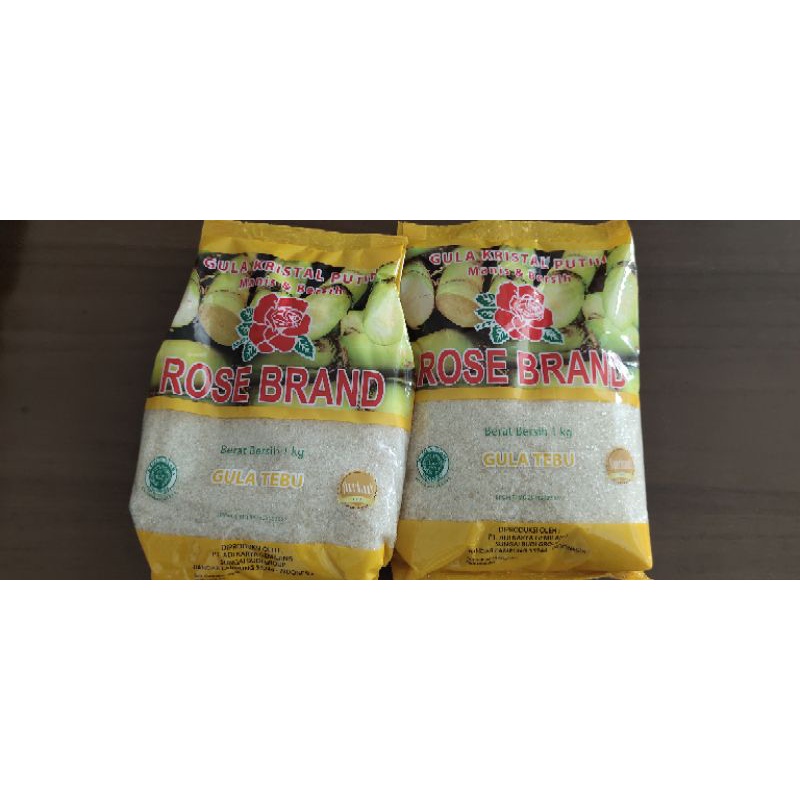 

Gula pasir Rose Brand 1Kg