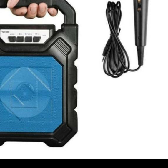 ✮ Speaker 668 Speaker bluetooth YD-668 plus Mic ❂