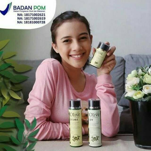 PAKET OLIVE HAIR TREATMENT - OLIVE SHAMPOO + CONDITIONER + TONIC BPOM