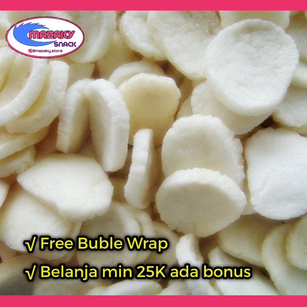 

155gr Snack Cemilan Kerupuk Krupuk Palembang Kemplang Opak Ikan