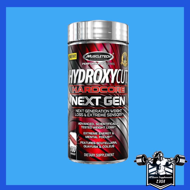 hydroxycut next gen 100 caps kapsul merah fatburn