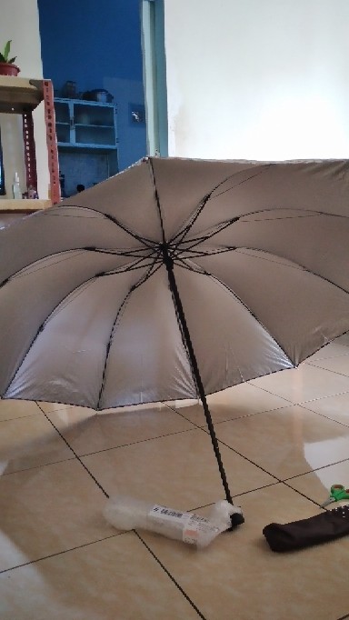 Payung Lipat 3 Super Jumbo Besar 10 R Jari Motif Tube