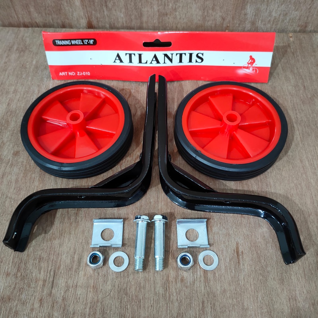 roda samping roda bantu sepeda 12-16 inch unicycle dan atlantis