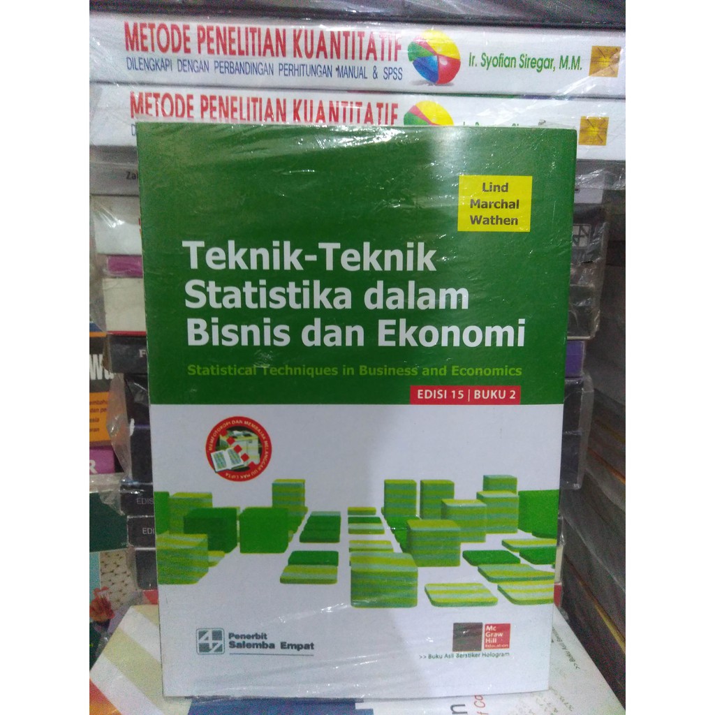 

Teknik - Teknik Statistika Dalam Bisnis dan Ekonomi - edisi 15 buku 2