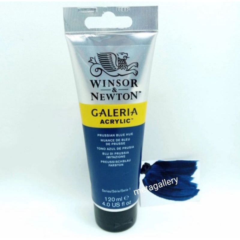 

CAT AKRILIK GALERIA ACRYLIC COLOUR 120 ML PRUSSIAN BLUE HUE WINSOR & NEWTON