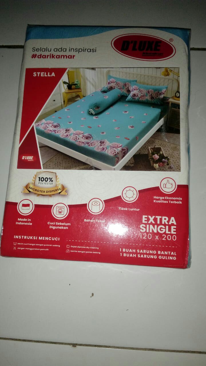 Sprei Kintakun Dluxe Single Size New Edition Versi Iii Uk. 120x200