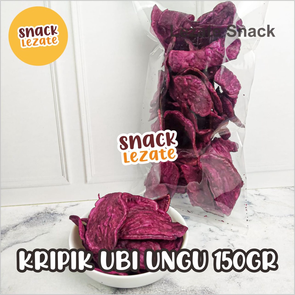 

Sedap Snack - Keripik Ubi Ungu Manis 150GR Murah / Kripik Ubi Ungu Kiloan Kripik Ketela Tela / Keripik Telo Malang