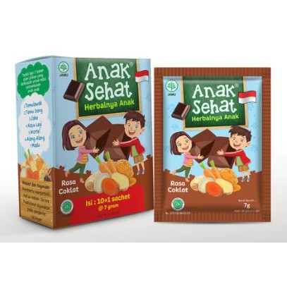 

Jamu Anak Sehat Rasa Coklat isi 10 + 1 Sachet Sido Muncul