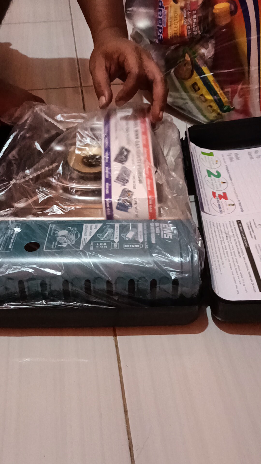 Kompor Portable Winn Gas 2 Ws - 2ws 2in1 Gas Kaleng + Elpiji