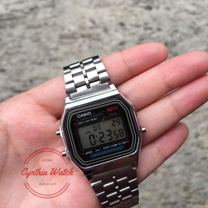 JAM CASIO , JAM CASIO SILVER , JAM WANITA , JAM TANGAN CASIO