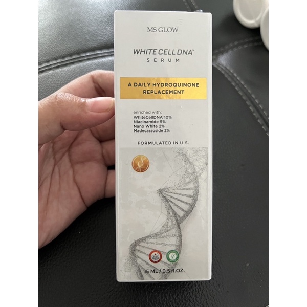 MS GLOW WHITE CELL DNA SERUM BARU BUKAN PRELOVED