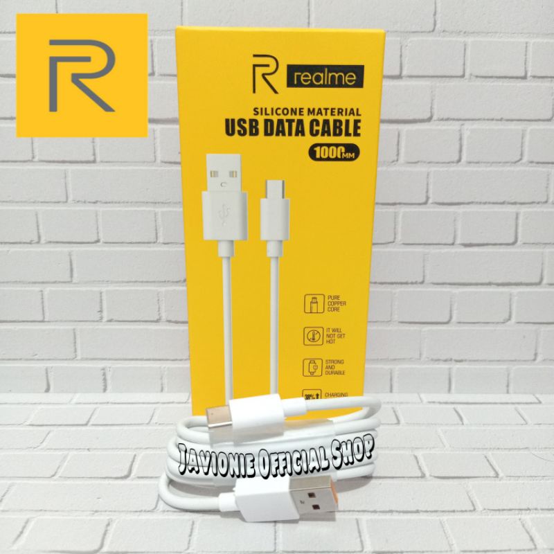 Kabel Data Charger Realme C17 C25 C25S C35 Original Fast Charging TYPE C 2A