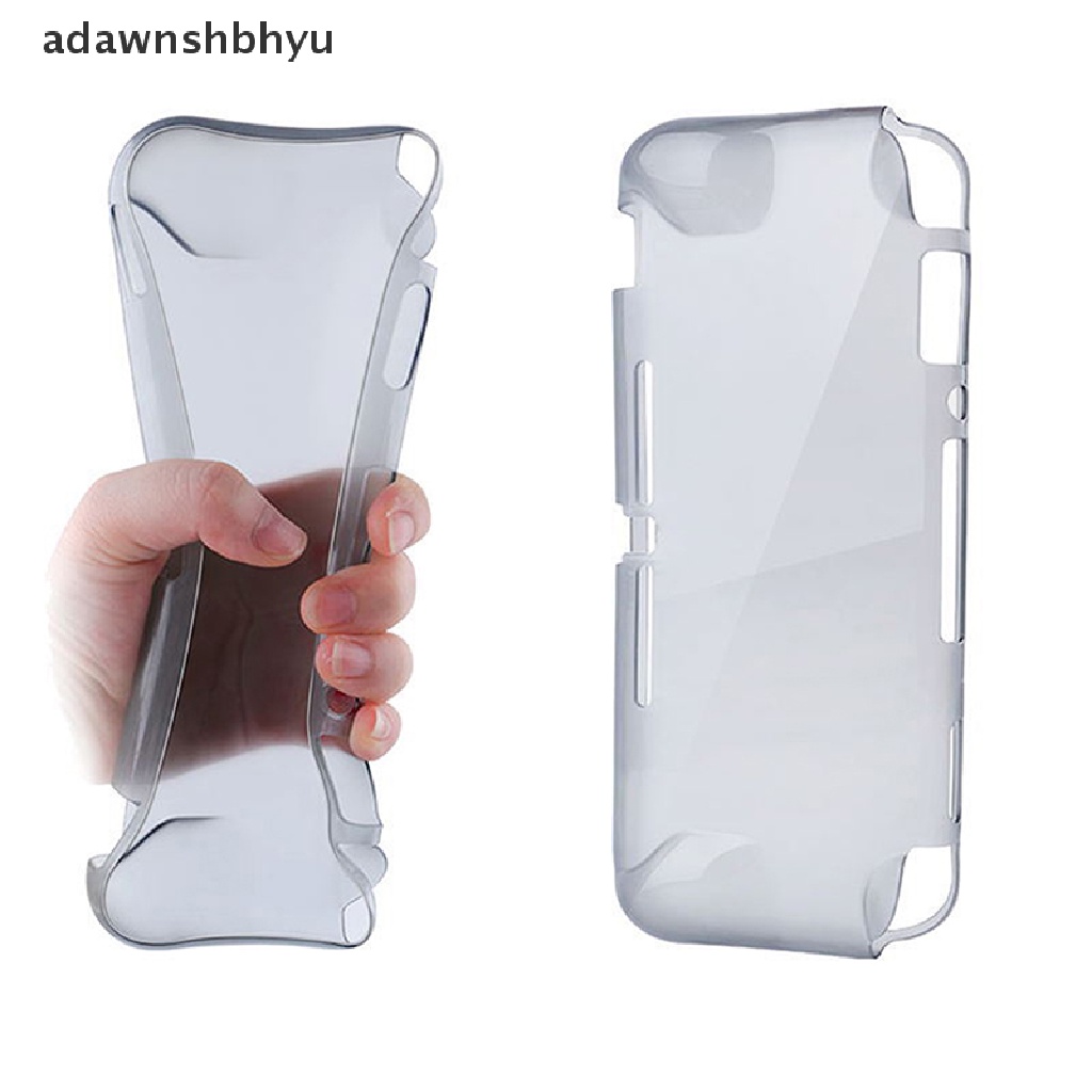 Adawnshbhyu Untuk Switch Lite Clear Transparan Portable Shockproof Pelindung Soft Case Cover