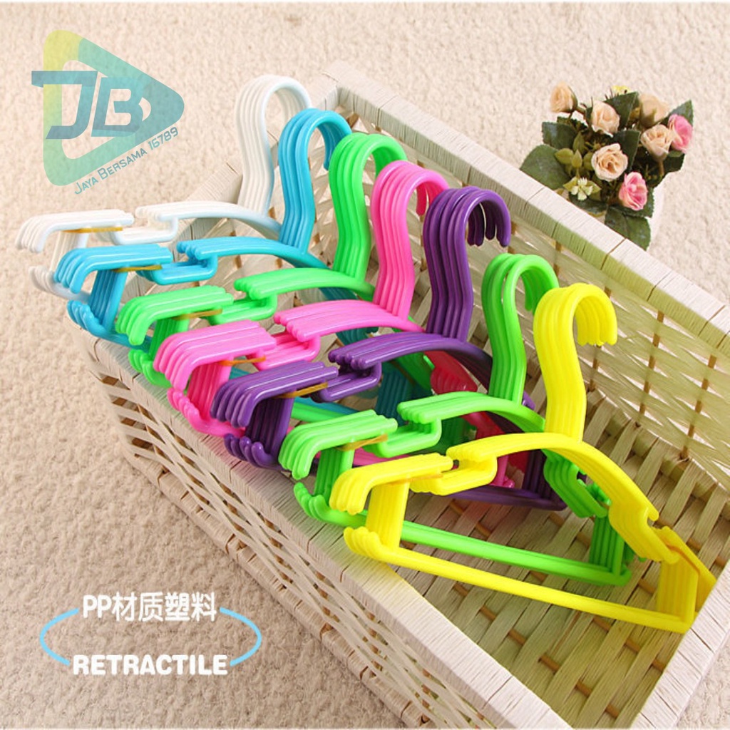 RT63 hanger gantungan hook jemuran pakaian baju anak bayi mini serbaguna JB5432