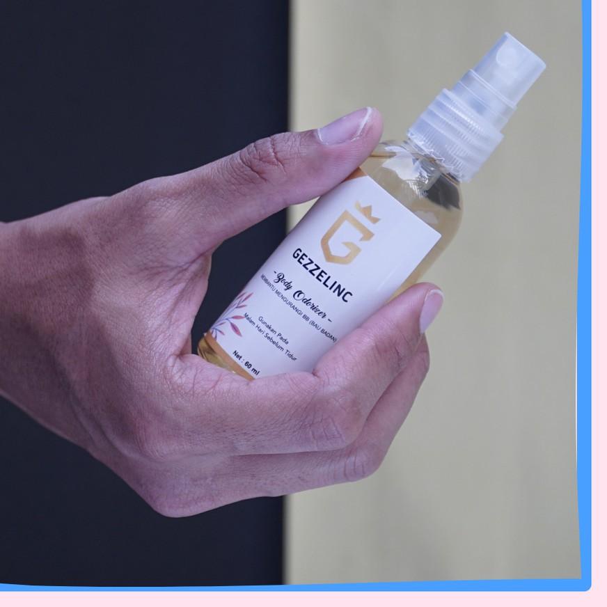 ☝ Gezzelinc Body Odorizer Deodoran Asli Tahan 72 Jam ☊
