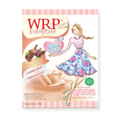 

WRP Low Fat Milk Choco Hazelnut 200Gr