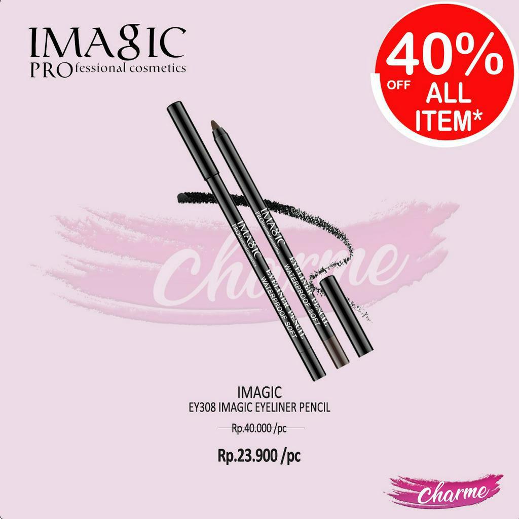 (READY &amp; ORI) IMAGIC Eyeliner Pencil Eye liner Pensil EY308 EY 308 - BLACK