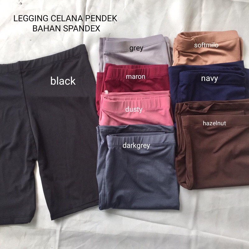 pendek Legging celana legging pendek leging pendek short pants ukuran Jumbo Standart