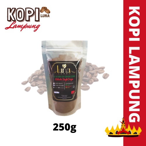 

Kopi Asli Lampung 100% Original Robusta (Luna coffe) Langsung Dari Petani Kopi Lampung Bisa COD